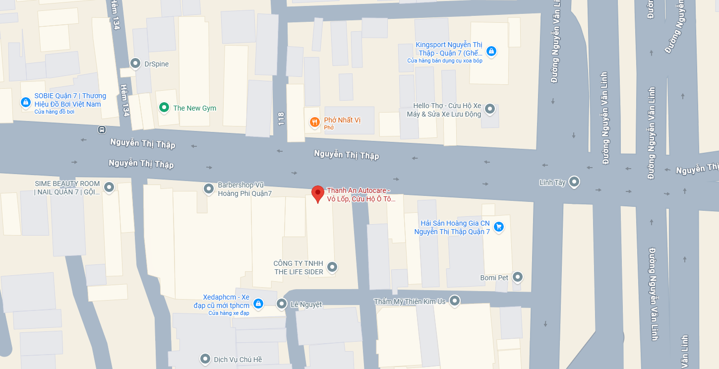 Bản đồ Quận 7