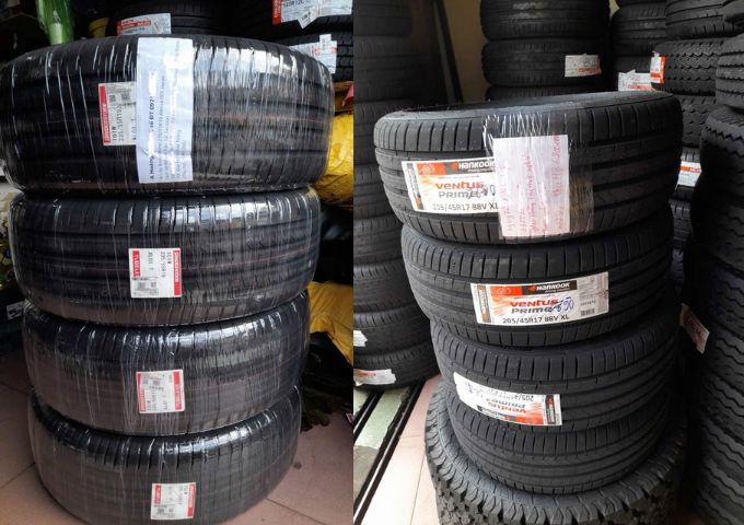 Thanh An Autocare giao lốp xe ô tô