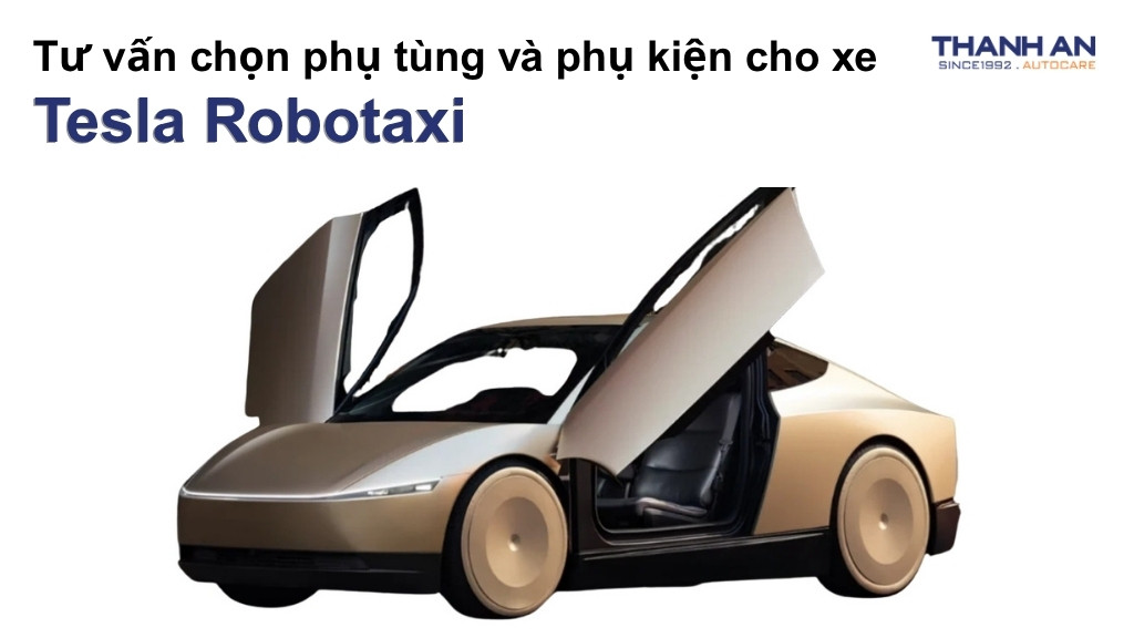Phụ tùng và phụ kiện xe Tesla Robotaxi