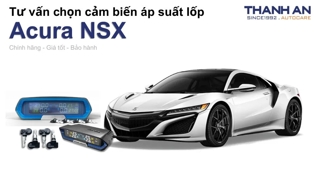 Cảm biến áp suất lốp xe Acura NSX loại nào tốt? Bảng giá mới nhất