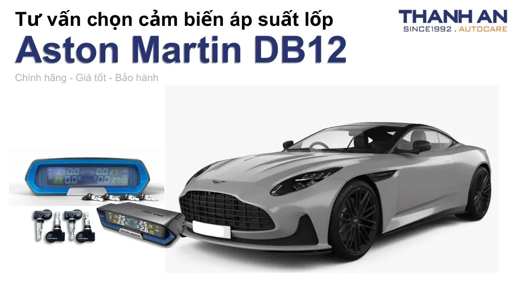 Cảm biến áp suất lốp xe Aston Martin DB12 loại nào tốt? Bảng giá mới nhất