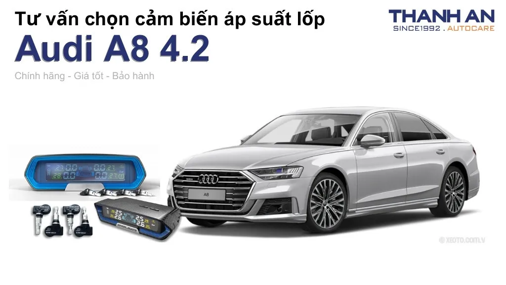 Cảm biến áp suất lốp xe Audi A8 4.2 loại nào tốt? Bảng giá mới nhất