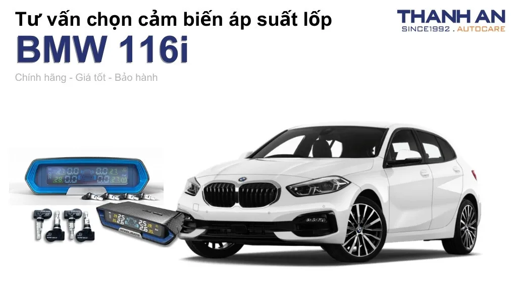 Cảm biến áp suất lốp xe BMW 116i loại nào tốt? Bảng giá mới nhất