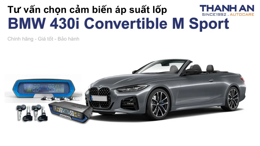 Cảm biến áp suất lốp xe BMW 430i Convertible M Sport loại nào tốt? Bảng giá mới nhất