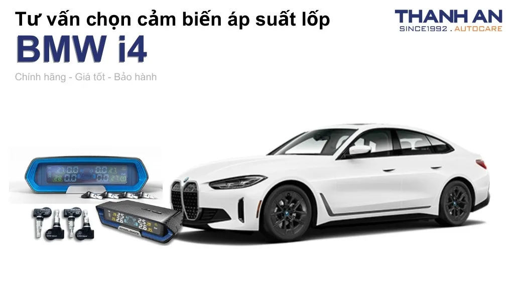Cảm biến áp suất lốp xe BMW i4 loại nào tốt? Bảng giá mới nhất