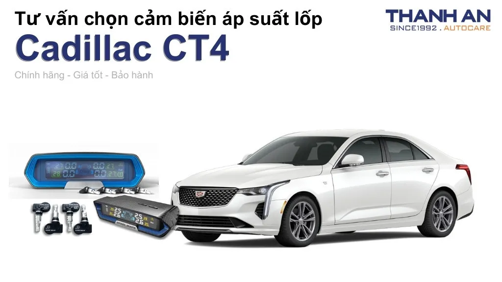 Cảm biến áp suất lốp xe Cadillac CT4 loại nào tốt? Bảng giá mới nhất