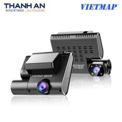 Camera hành trình Vietmap VM300 ghi hình toàn cảnh trước và trong xe