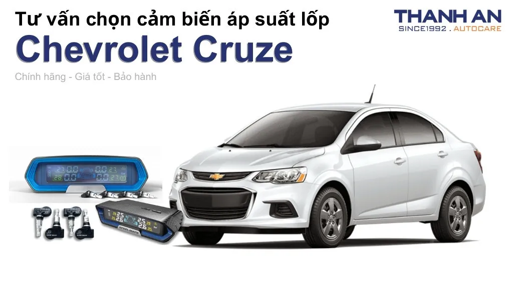 Cảm biến áp suất lốp xe Chevrolet Cruze loại nào tốt? Bảng giá mới nhất