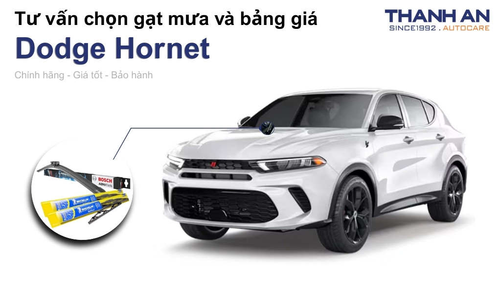 Gạt mưa xe Dodge Hornet loại nào tốt? Bảng giá mới nhất