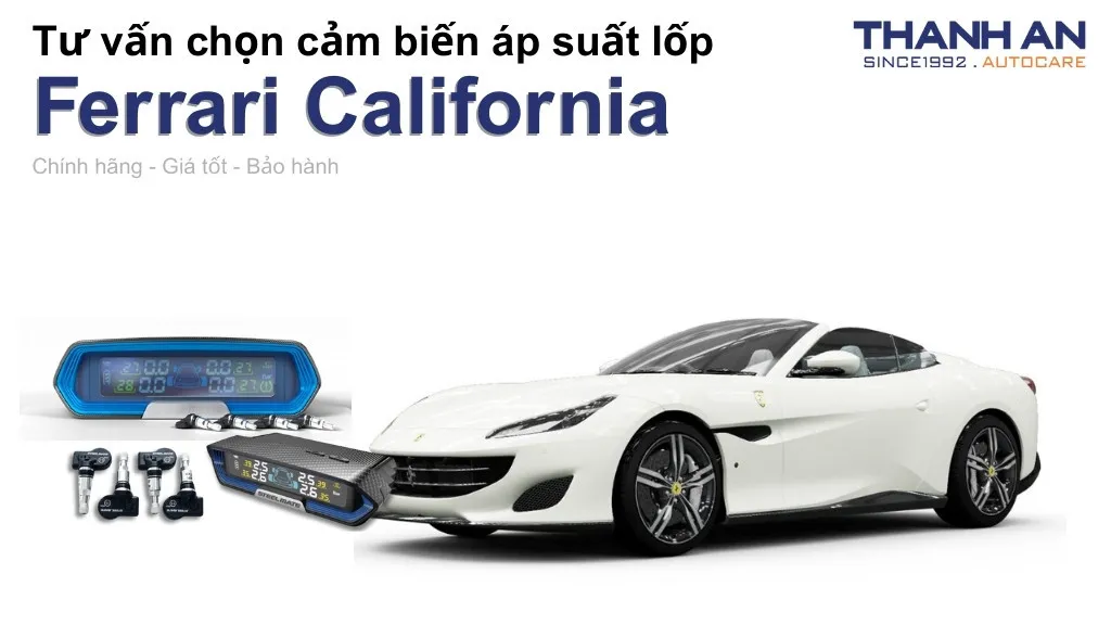 Cảm biến áp suất lốp xe Ferrari California loại nào tốt? Bảng giá mới nhất
