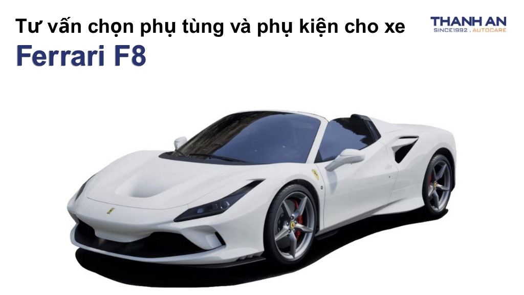 Phụ tùng và phụ kiện xe Ferrari F8