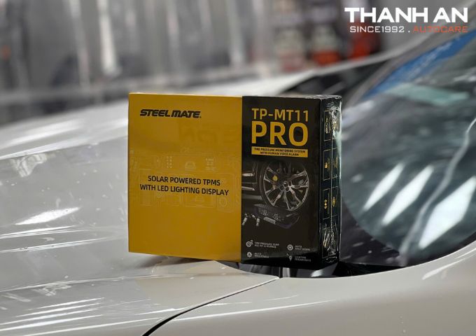 Lắp đặt cảm biến áp suất lốp xe hơi tại Thanh An Autocare