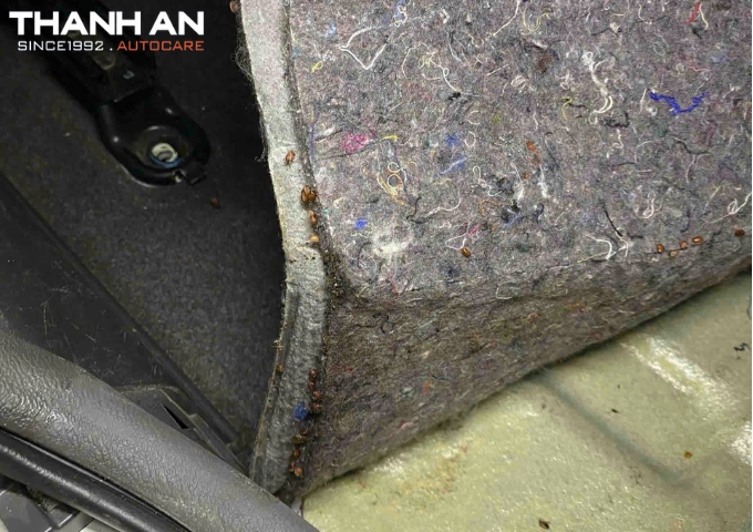 Xử lý sàn xe Honda Civic bị ngập nước tại trung tâm chăm sóc xe ô tô