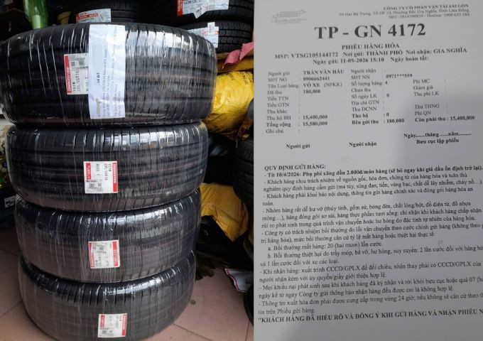 Khách Đắk Nông phân vân lốp Bridgestone Date 25 hay 26