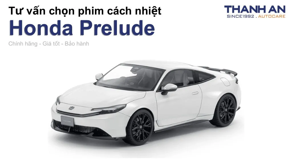 Dán phim cách nhiệt xe Honda Prelude loại nào tốt? Bảng giá mới nhất