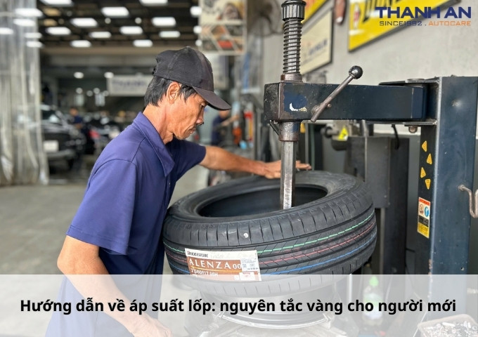 Hướng dẫn về áp suất lốp: nguyên tắc vàng cho người mới
