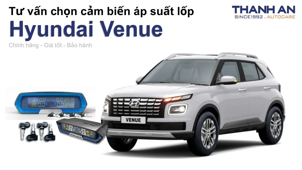 Cảm biến áp suất lốp xe Hyundai Venue loại nào tốt? Bảng giá mới nhất