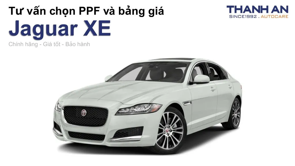 Dán PPF xe Jaguar XE loại nào tốt? Bảng giá mới nhất