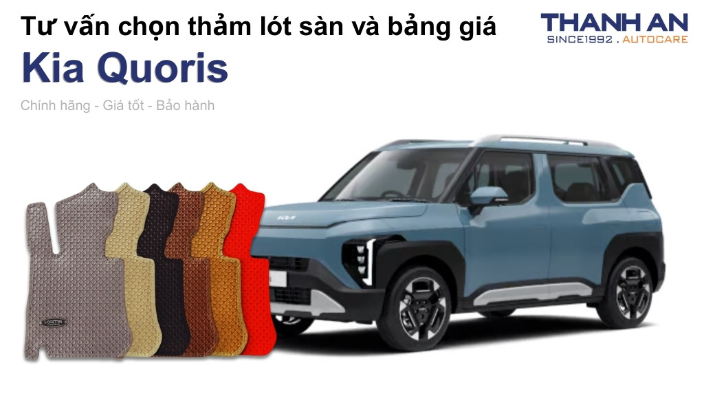 Thảm lót sàn xe Kia Quoris loại nào tốt? Bảng giá mới nhất