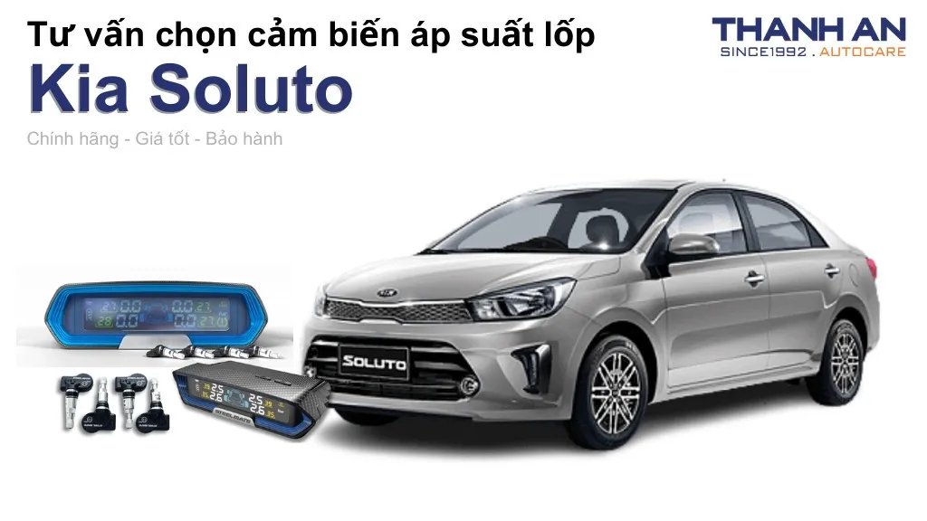 Cảm biến áp suất lốp xe Kia Soluto loại nào tốt? Bảng giá mới nhất