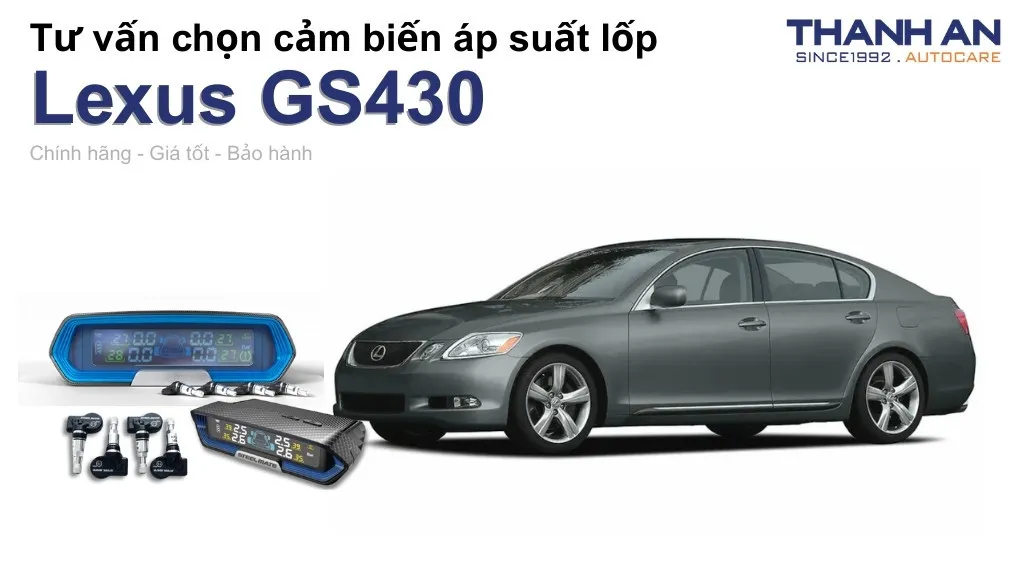 Cảm biến áp suất lốp xe Lexus GS430 loại nào tốt? Bảng giá mới nhất