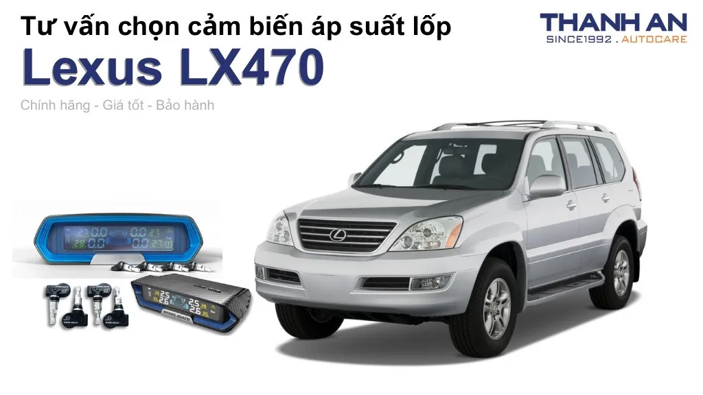 Cảm biến áp suất lốp xe Lexus LX470 loại nào tốt? Bảng giá mới nhất