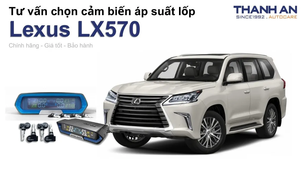 Cảm biến áp suất lốp xe Lexus LX570 loại nào tốt? Bảng giá mới nhất