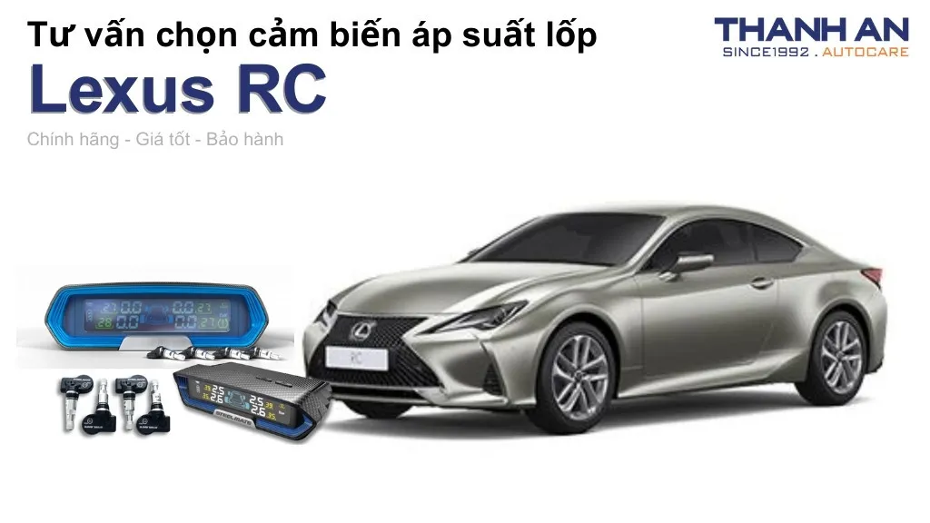 Cảm biến áp suất lốp xe Lexus RC loại nào tốt? Bảng giá mới nhất