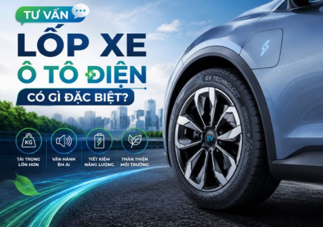 Lốp xe ô tô điện có gì đặc biệt?