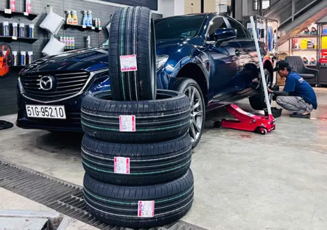 Lốp xe mazda 6 san xuat 2025