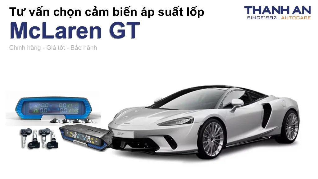 Cảm biến áp suất lốp xe McLaren GT loại nào tốt? Bảng giá mới nhất