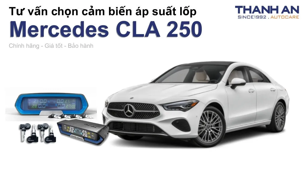 Cảm biến áp suất lốp xe Mercedes CLA 250 loại nào tốt? Bảng giá mới nhất