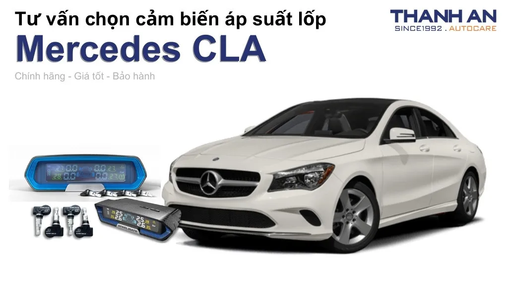 Cảm biến áp suất lốp xe Mercedes CLA loại nào tốt? Bảng giá mới nhất