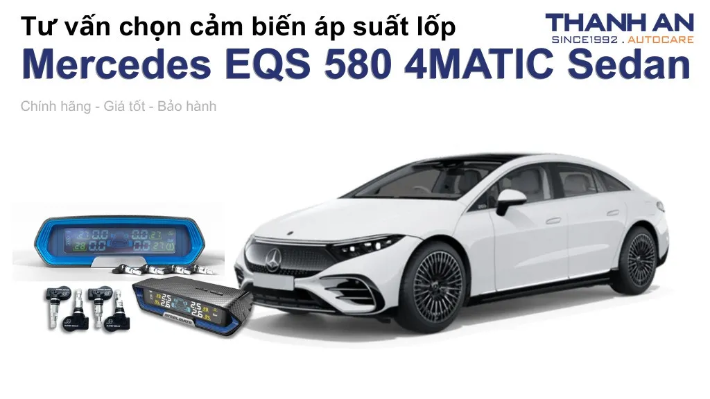 Cảm biến áp suất lốp xe Mercedes EQS 580 4MATIC Sedan loại nào tốt? Bảng giá mới nhất