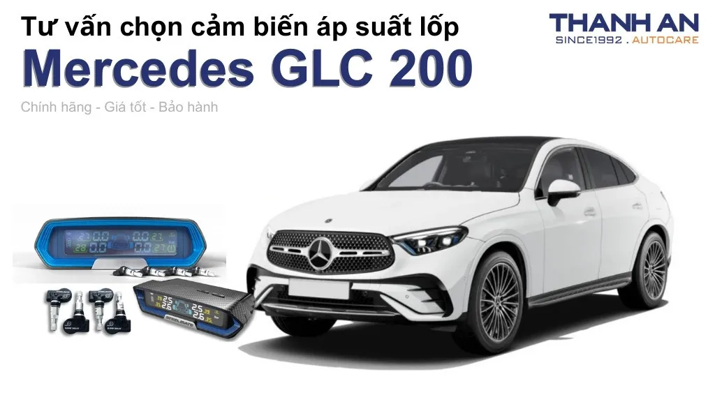 Cảm biến áp suất lốp xe Mercedes GLC 200 loại nào tốt? Bảng giá mới nhất