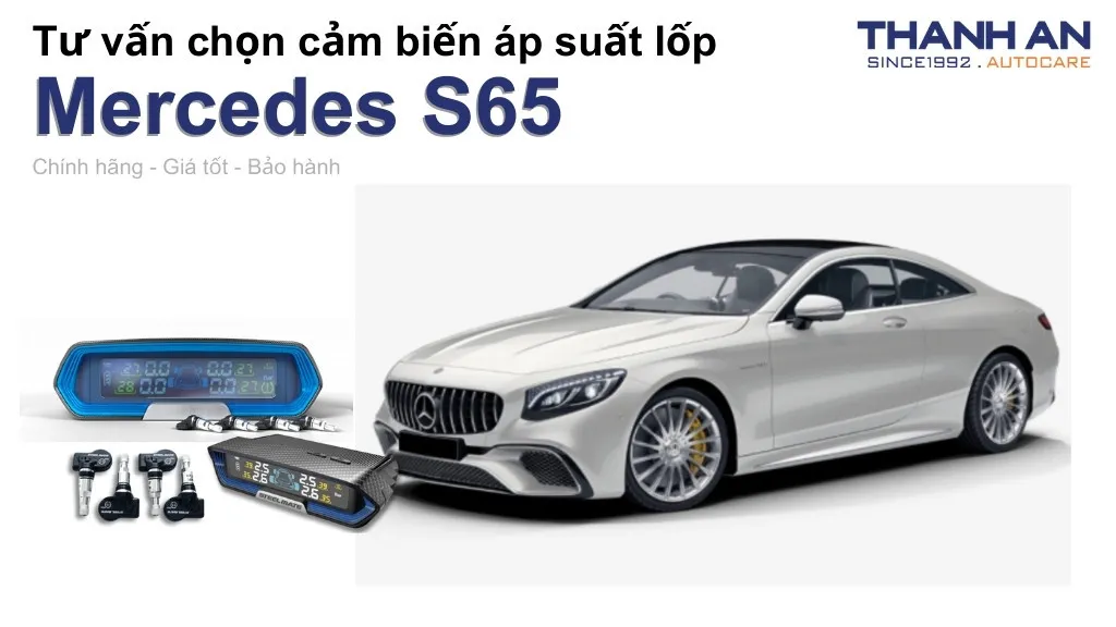 Cảm biến áp suất lốp xe Mercedes S65 loại nào tốt? Bảng giá mới nhất