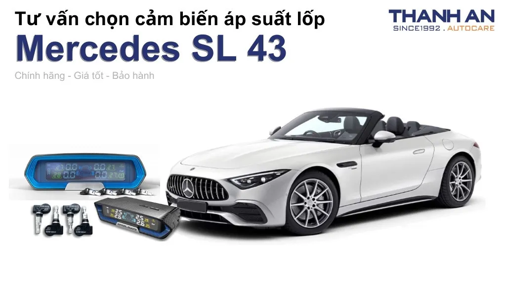 Cảm biến áp suất lốp xe Mercedes SL 43 loại nào tốt? Bảng giá mới nhất