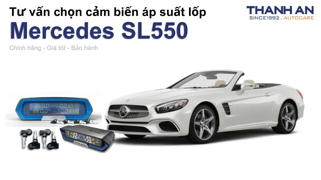 Cảm biến áp suất lốp xe Mercedes SL550 loại nào tốt? Bảng giá mới nhất