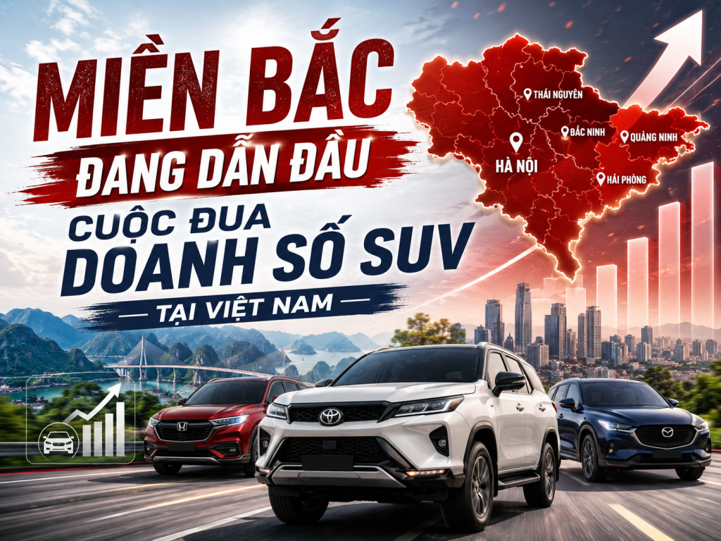 Miền Bắc Đang Dẫn Đầu Cuộc Đua Doanh Số SUV Tại Việt Nam