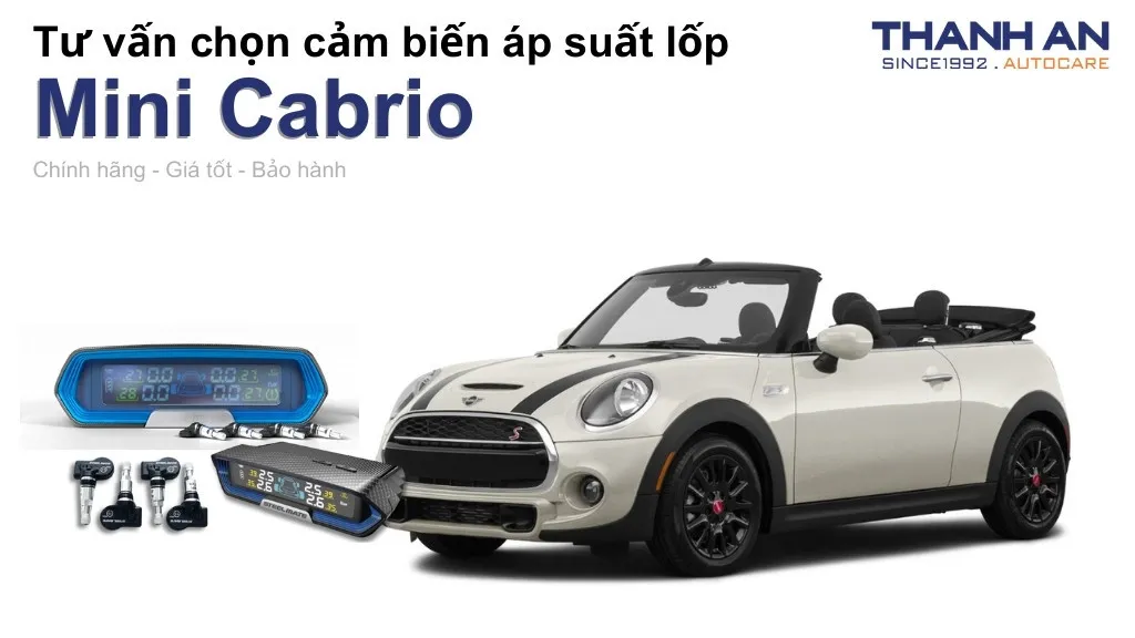 Cảm biến áp suất lốp xe Mini Cabrio loại nào tốt? Bảng giá mới nhất
