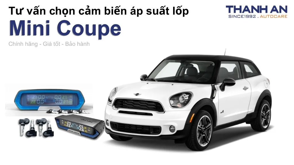 Cảm biến áp suất lốp xe Mini Coupe loại nào tốt? Bảng giá mới nhất