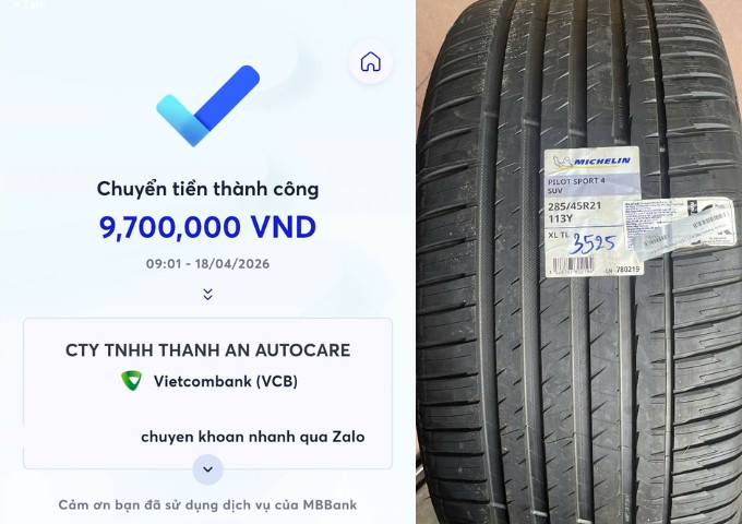 Tại sao khách hàng Tân Phú lại chốt liền 2 lốp xe khác loại tại Thanh An chỉ trong 1 buổi sáng?