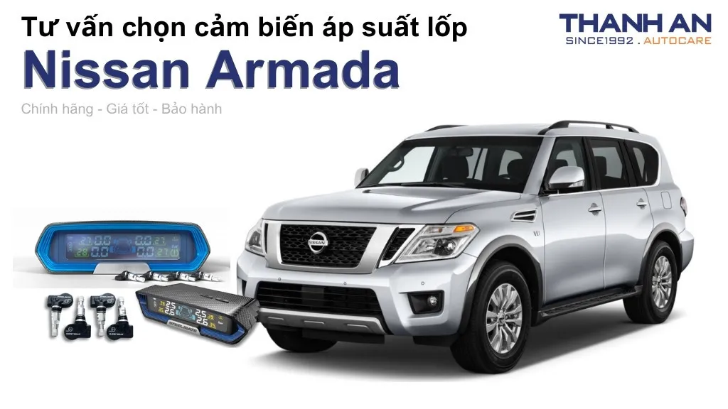 Cảm biến áp suất lốp xe Nissan Armada loại nào tốt? Bảng giá mới nhất