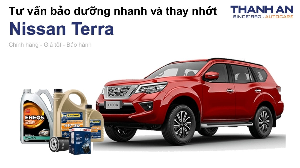 Dầu nhớt xe Nissan Terra loại nào tốt? Bảng giá mới nhất