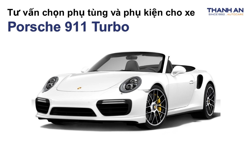 Phụ tùng và phụ kiện xe Porsche 911 Turbo