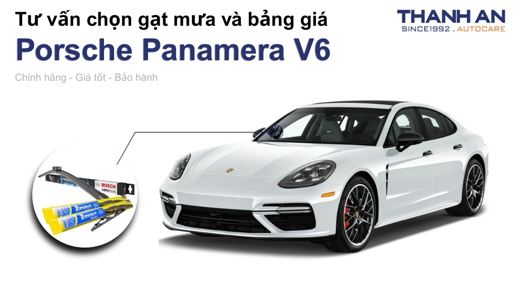 Gạt mưa xe Porsche Panamera V6 loại nào tốt? Bảng giá mới nhất