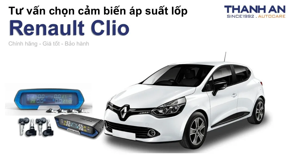 Cảm biến áp suất lốp xe Renault Clio loại nào tốt? Bảng giá mới nhất