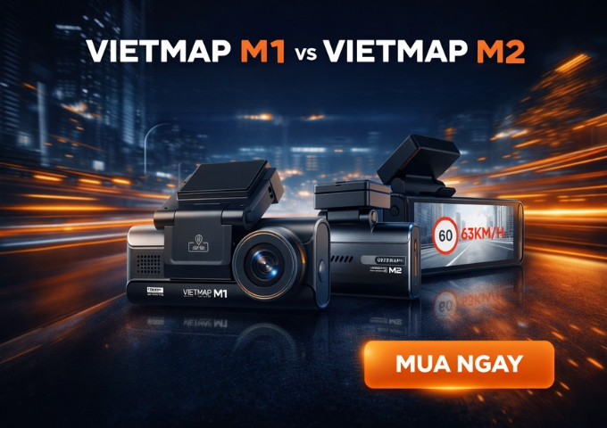 So sánh Vietmap Speedmap M1 và Vietmap Speedmap M2