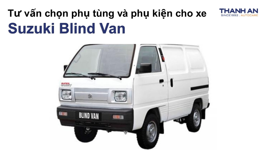 Phụ tùng và phụ kiện xe Suzuki Blind Van