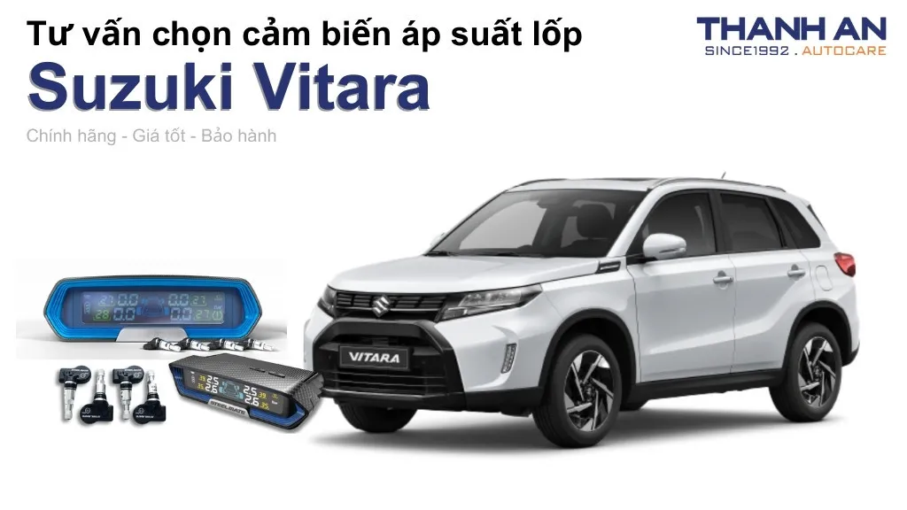Cảm biến áp suất lốp xe Suzuki Vitara loại nào tốt? Bảng giá mới nhất